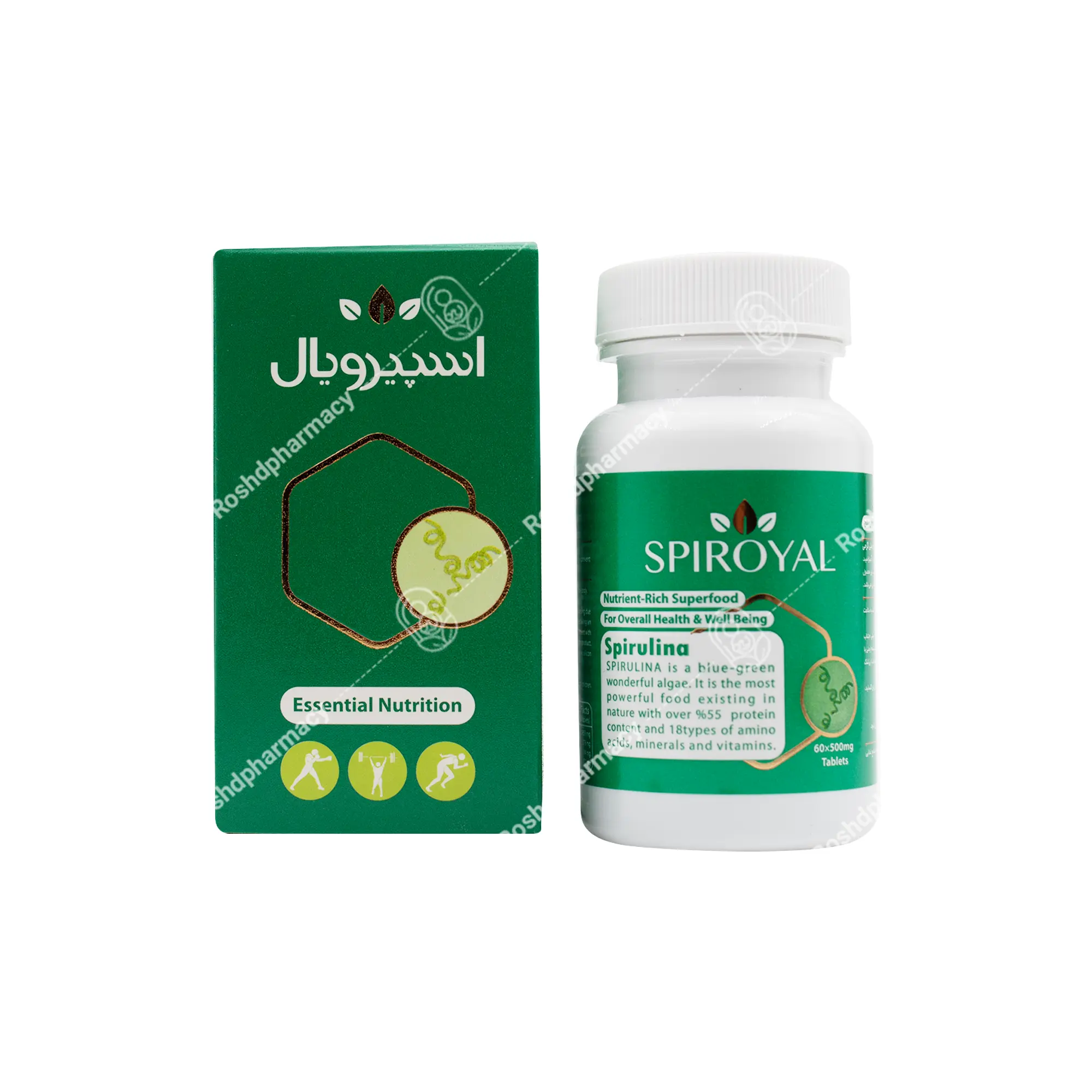 قرص جلبک اسپیرویال ماستر فوده