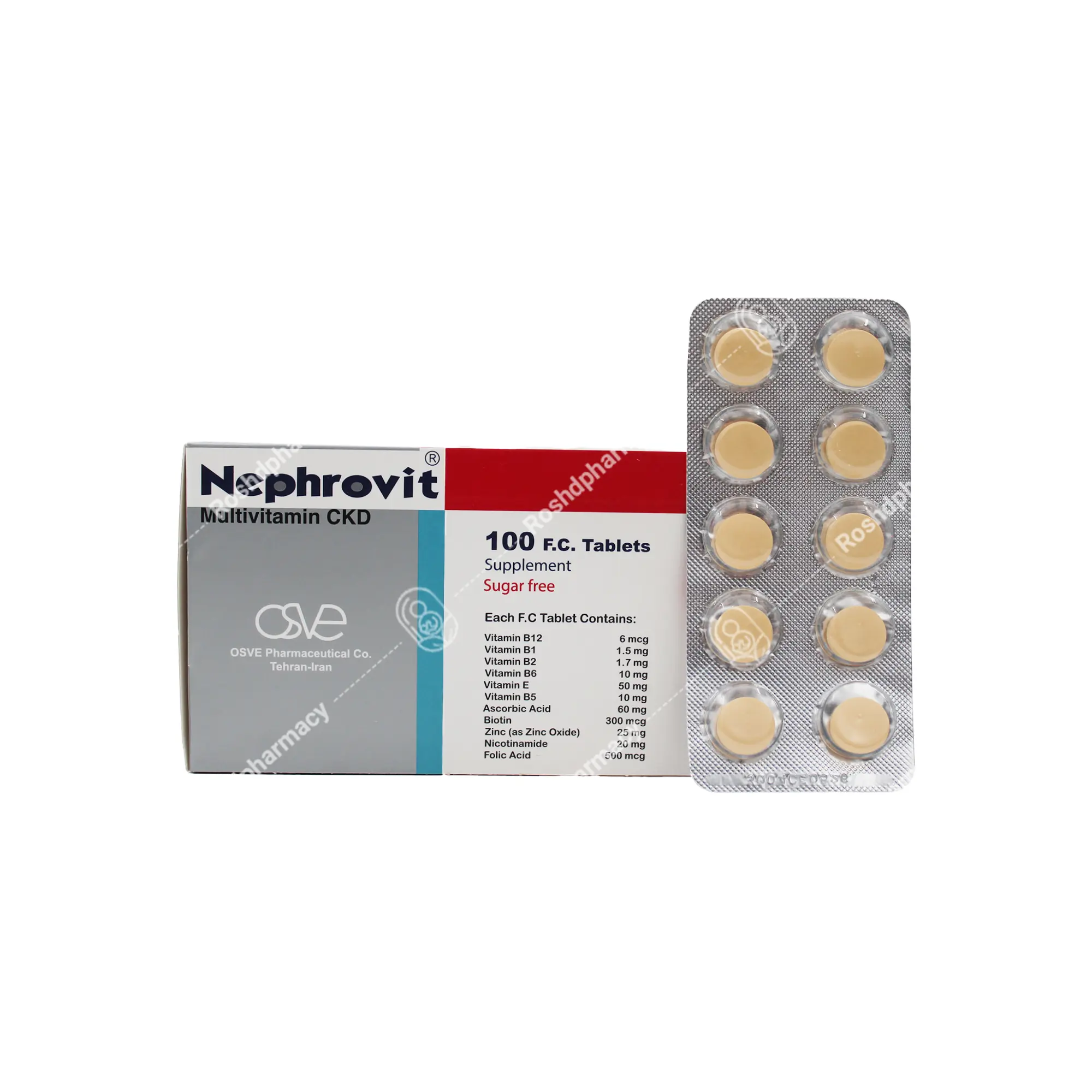 قرص نفروویت اسوه
