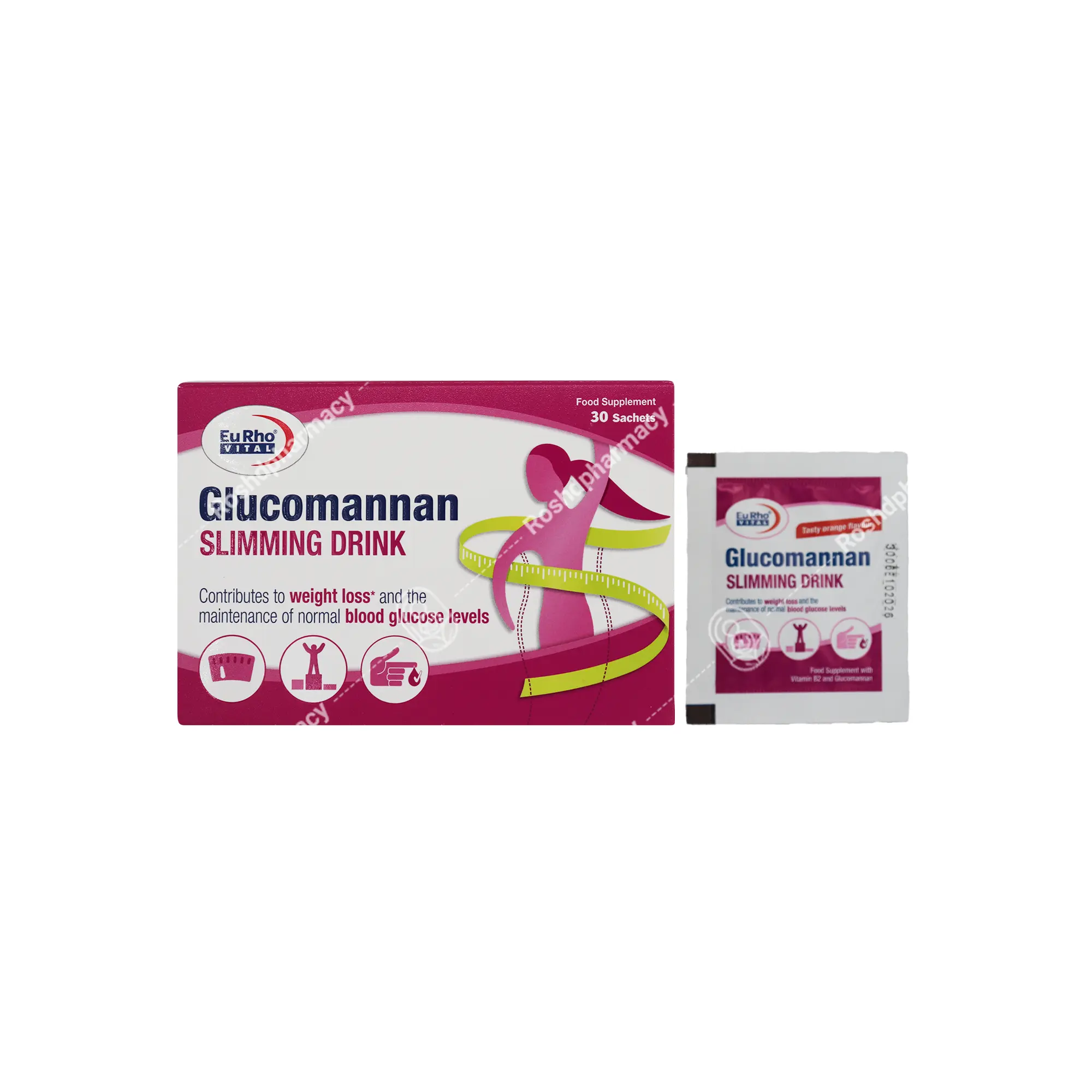 ساشه گلوکومانان یوروویتال 30 عدد