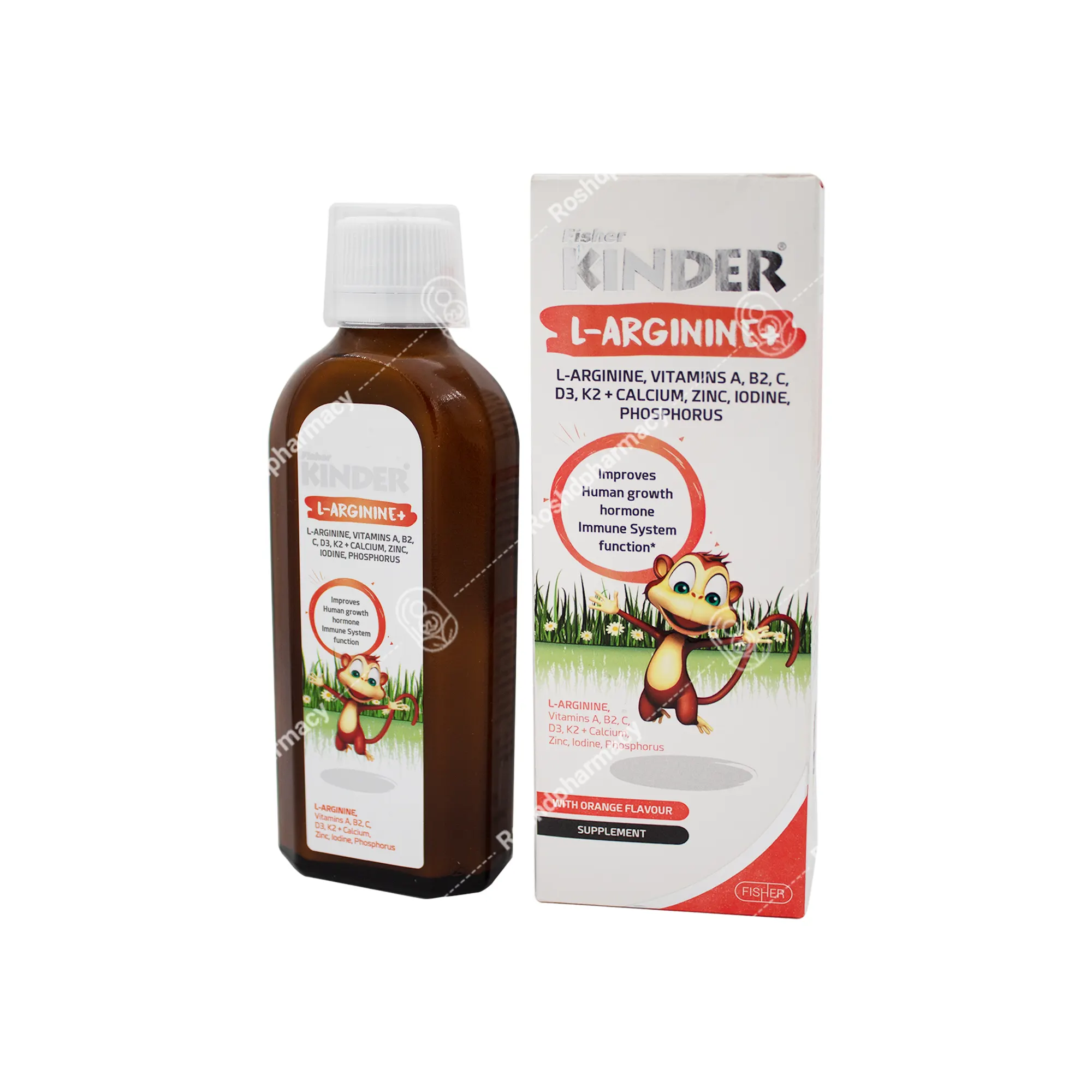 شربت ال آرژنین پلاس کیندر