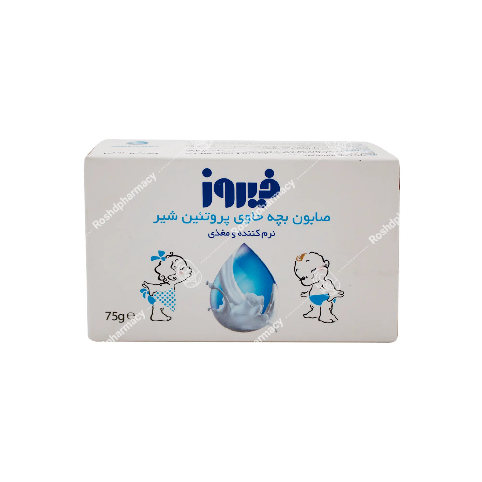 صابون بچه حاوی پروتئین شیر فیروز