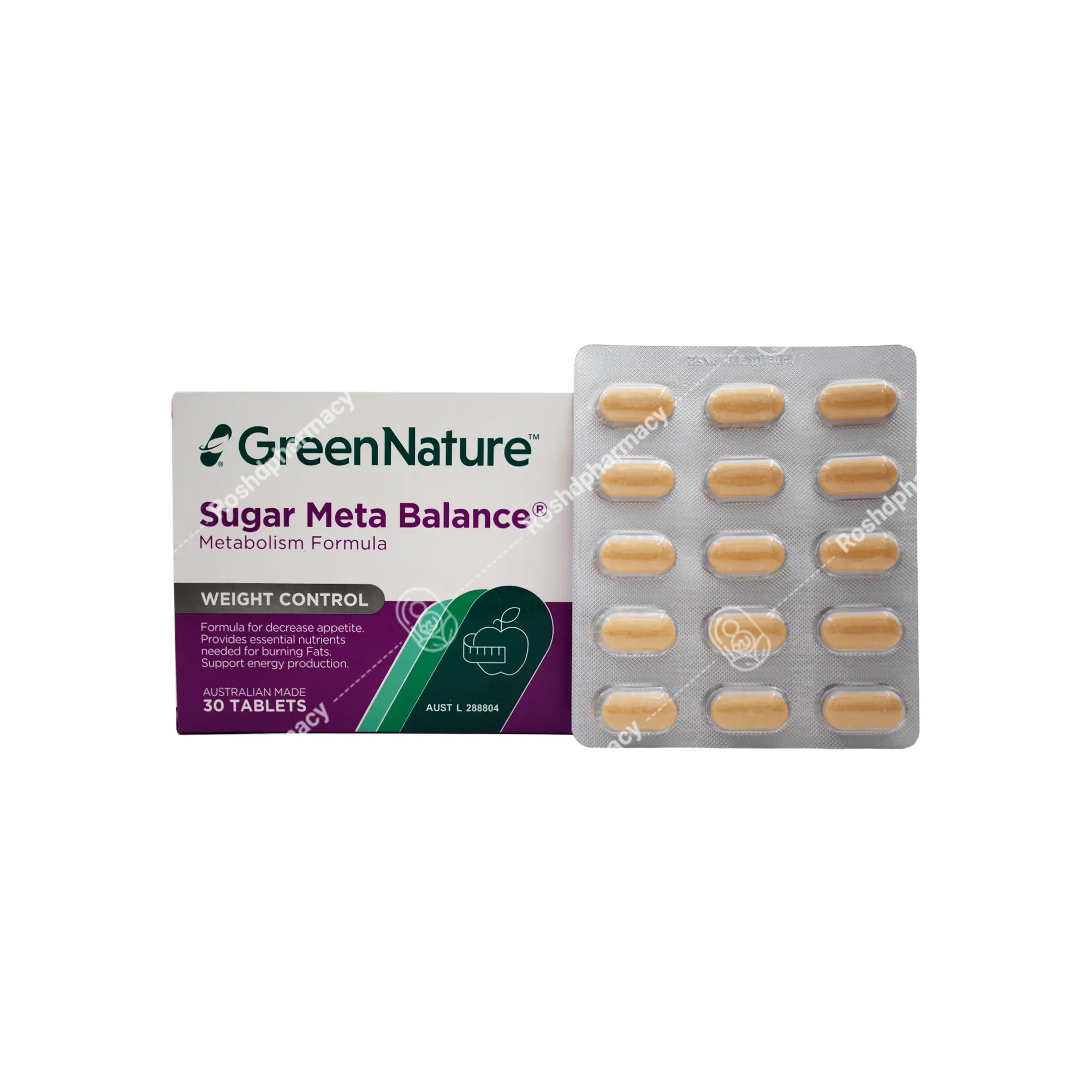 قرص شوگر متابالانس گرین نیچر