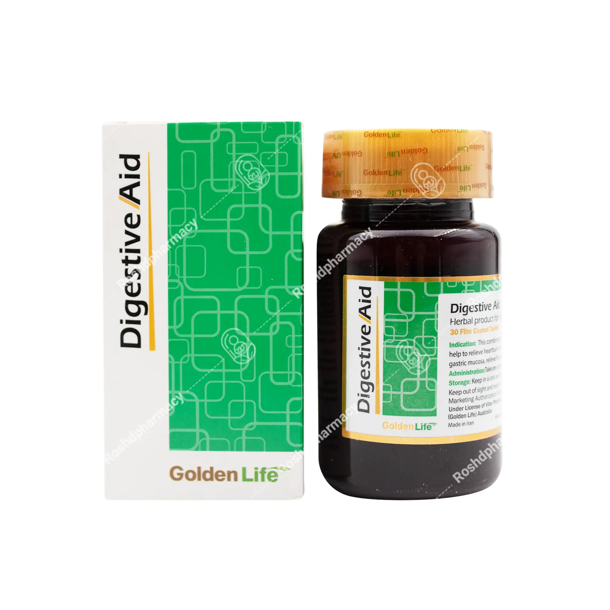 قرص دایجستیو اید گلدن لایف