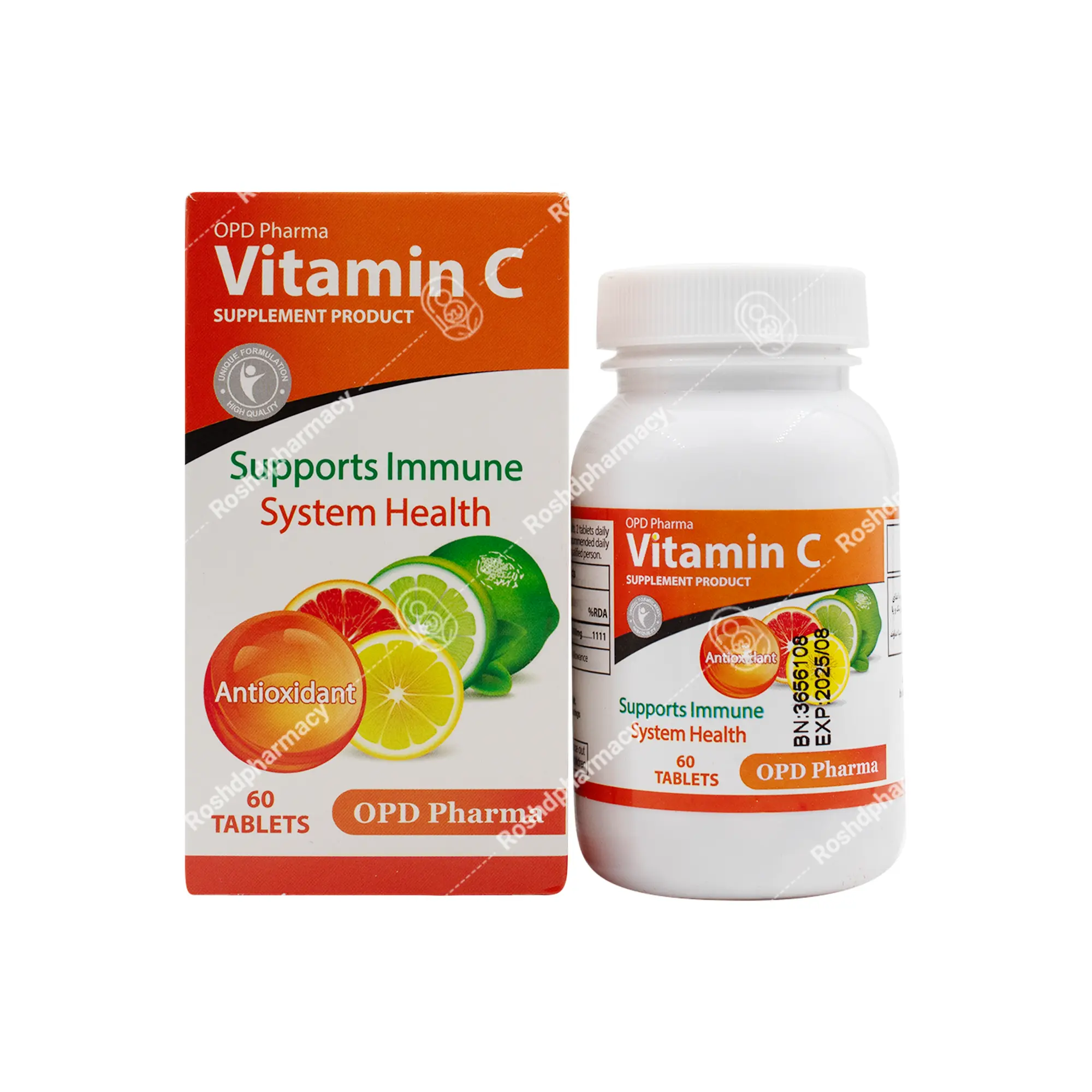 قرص ویتامین سی او پی دی فارما