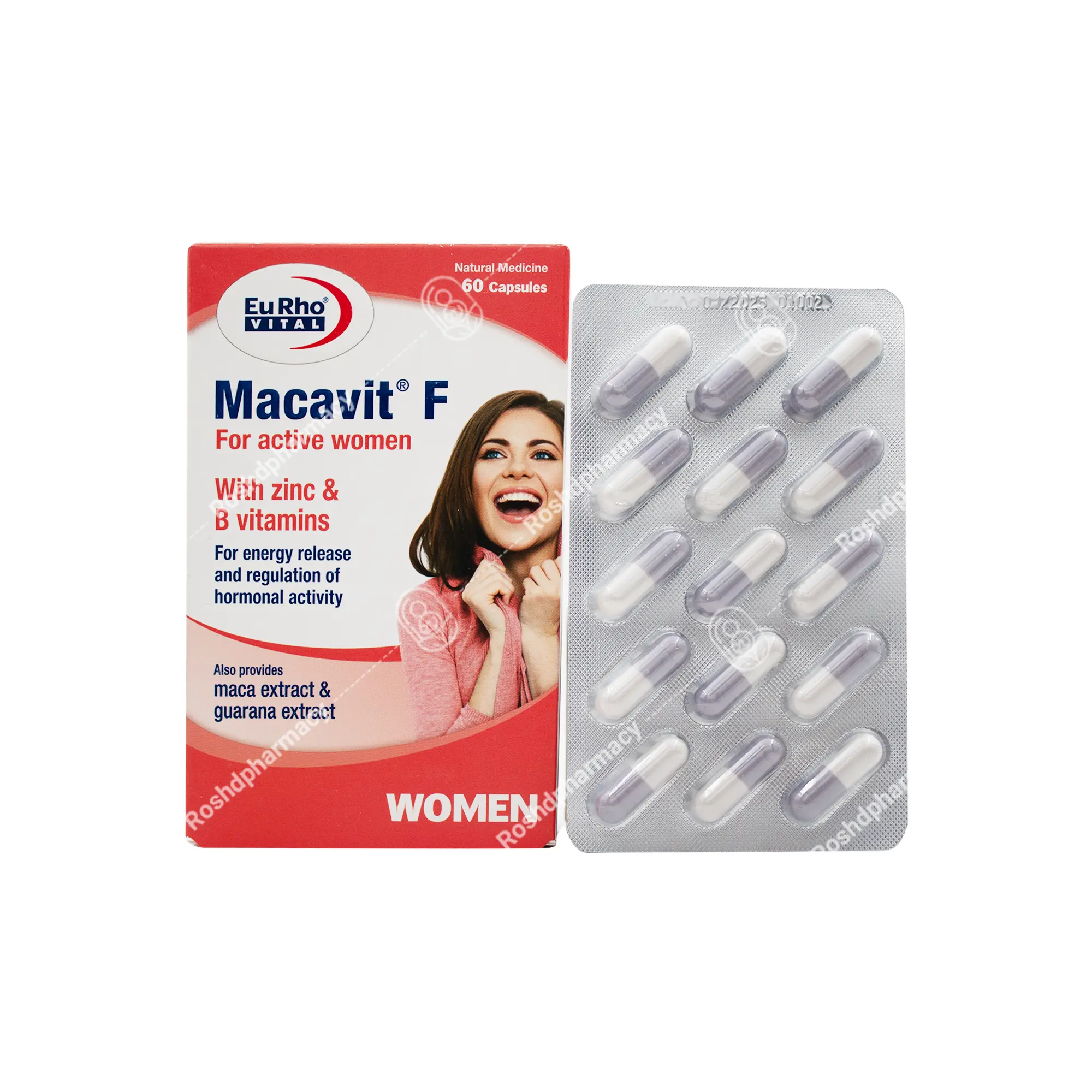 کپسول ماکاویت اف بانوان یوروویتال