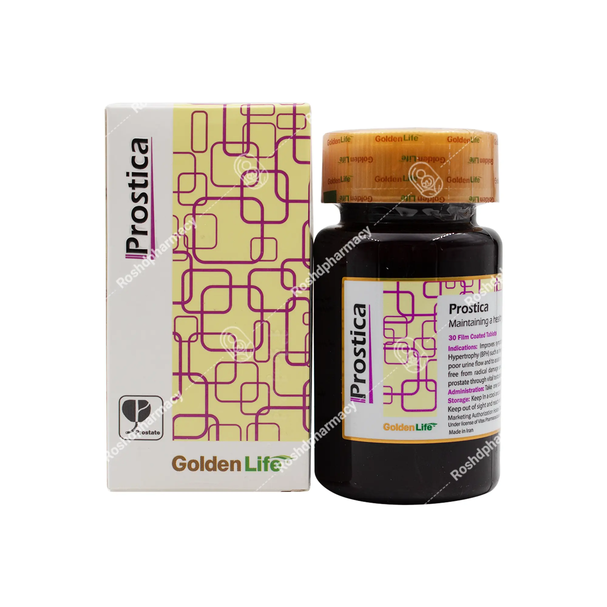 قرص پروستیکا گلدن لایف