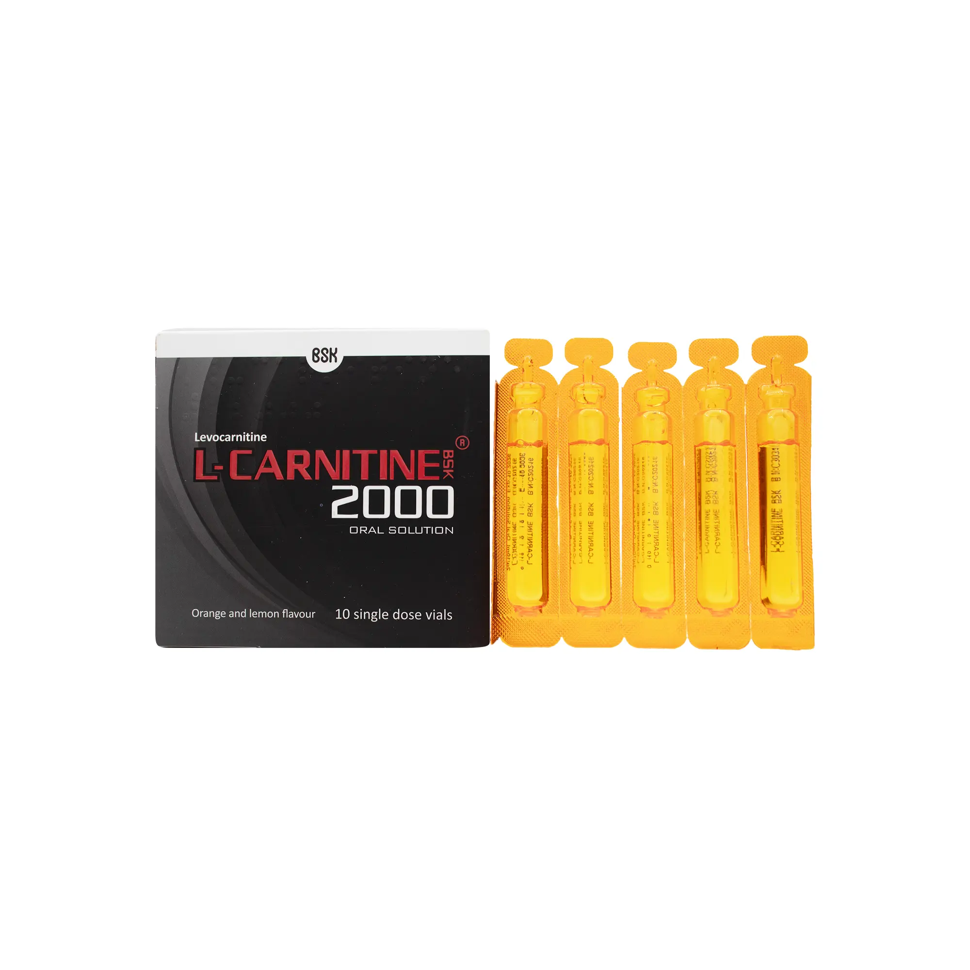 ویال خوراکی ال کارنیتین 2000 بی اس کی