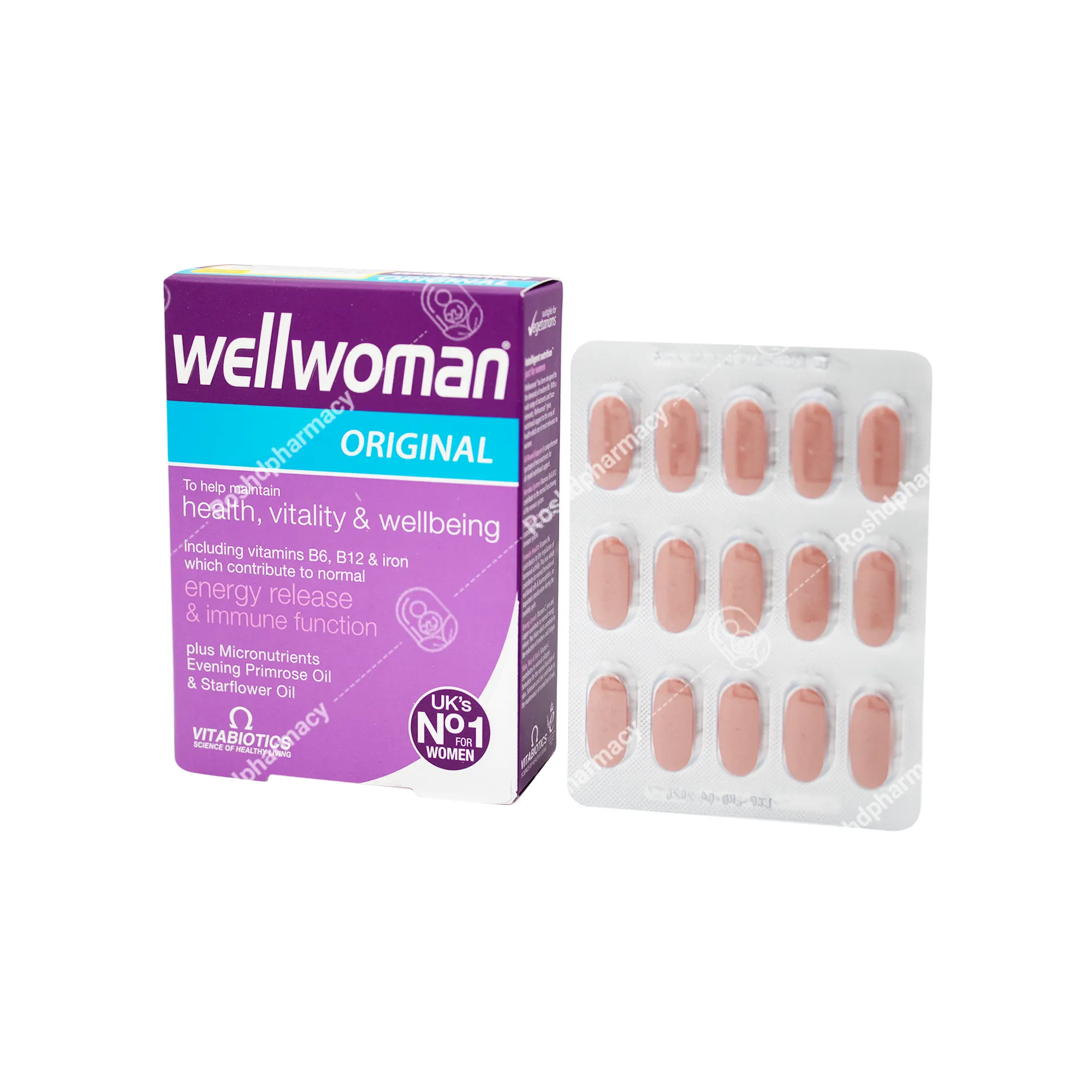 قرص ول وومن اورجینال ویتابیوتیکس