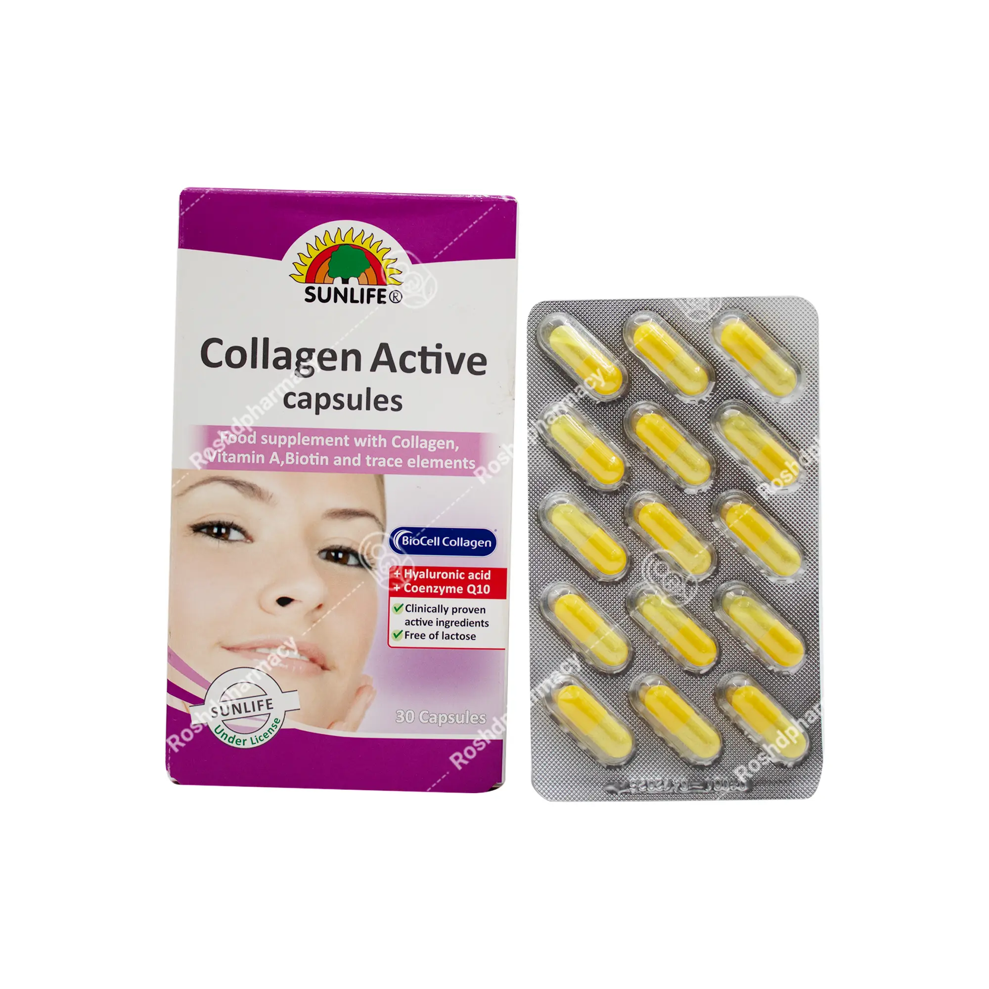 کپسول کلاژن اکتیو سان لایف