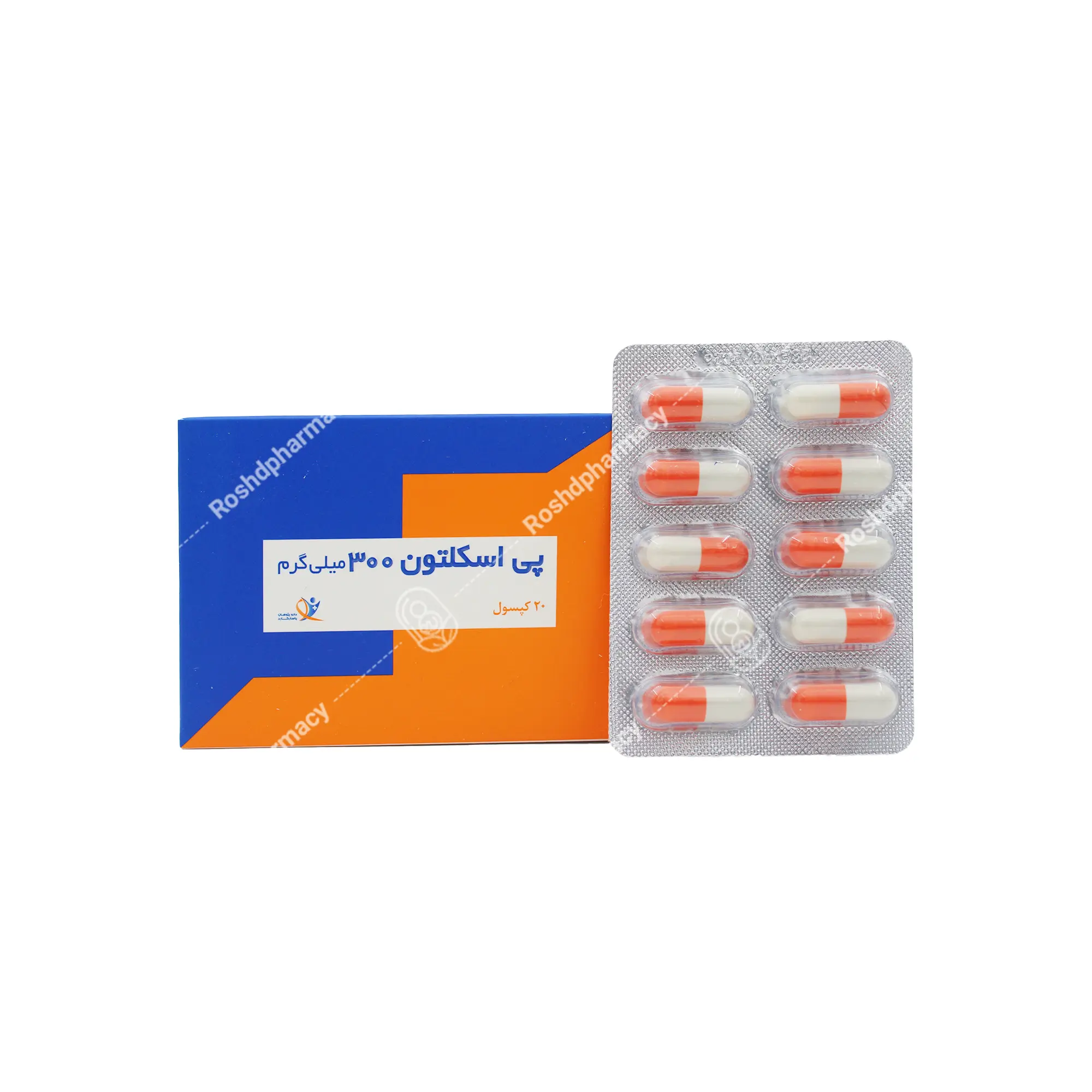 کپسول پی اسکلتون 300 میلی گرم