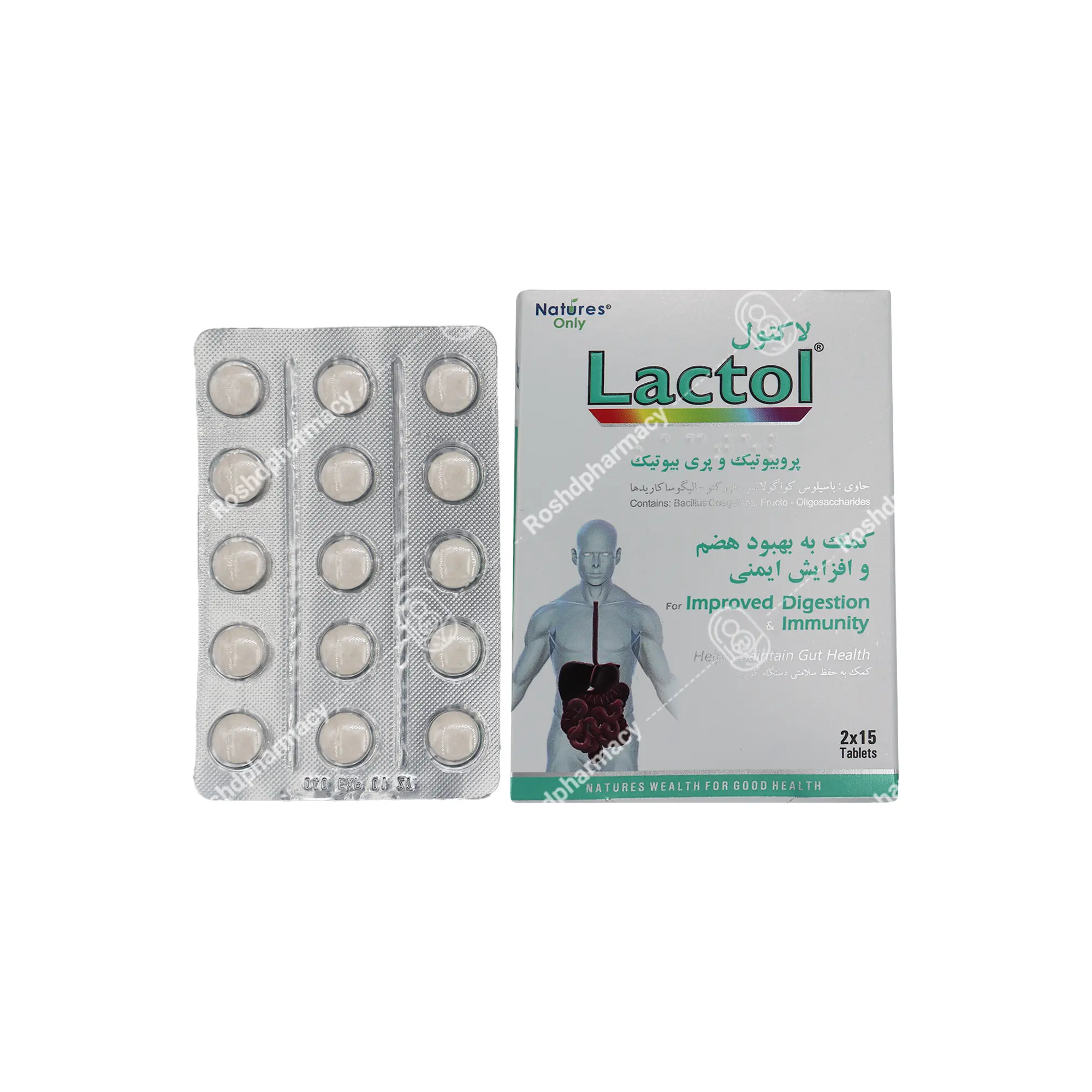 قرص لاکتول نیچرز اونلی ۳۰ عدد