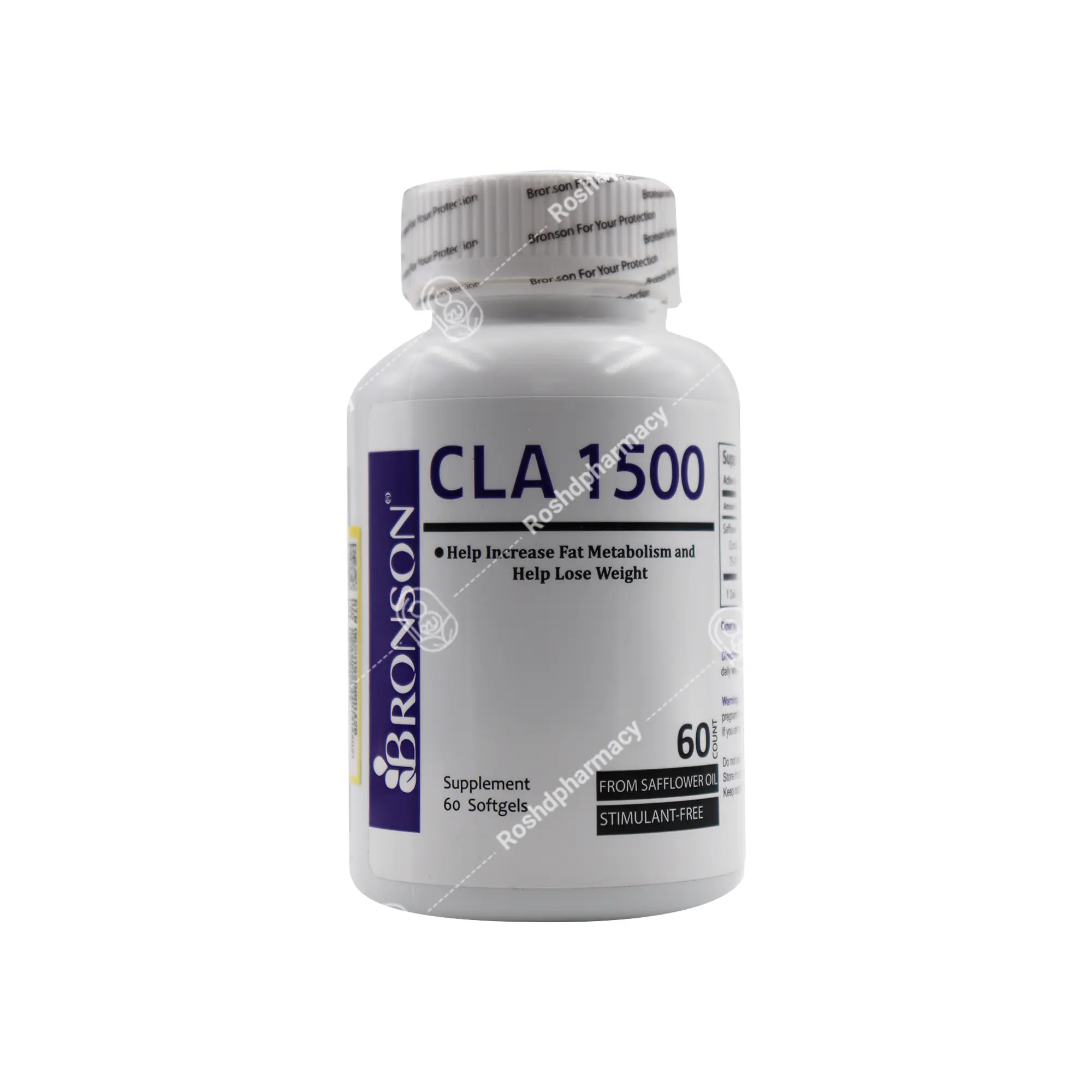 سافت ژل سی ال ای 1500 برونسون 60 عدد