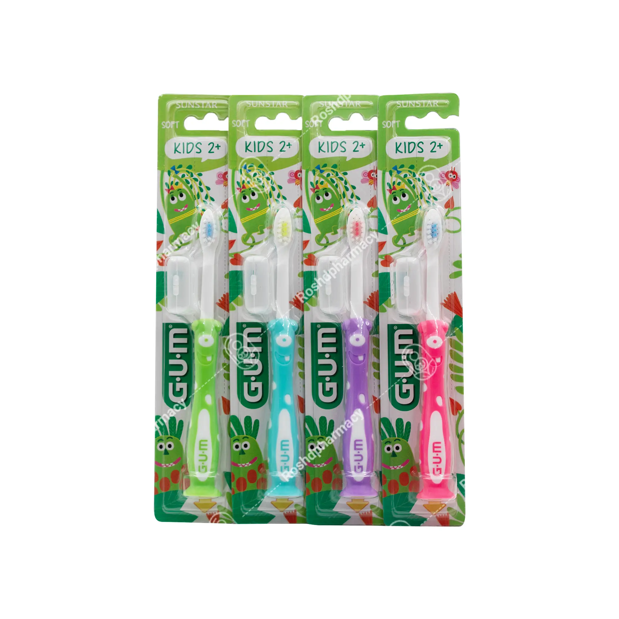 مسواک نرم 2 تا 6 سال جی یو ام جونیو فارما