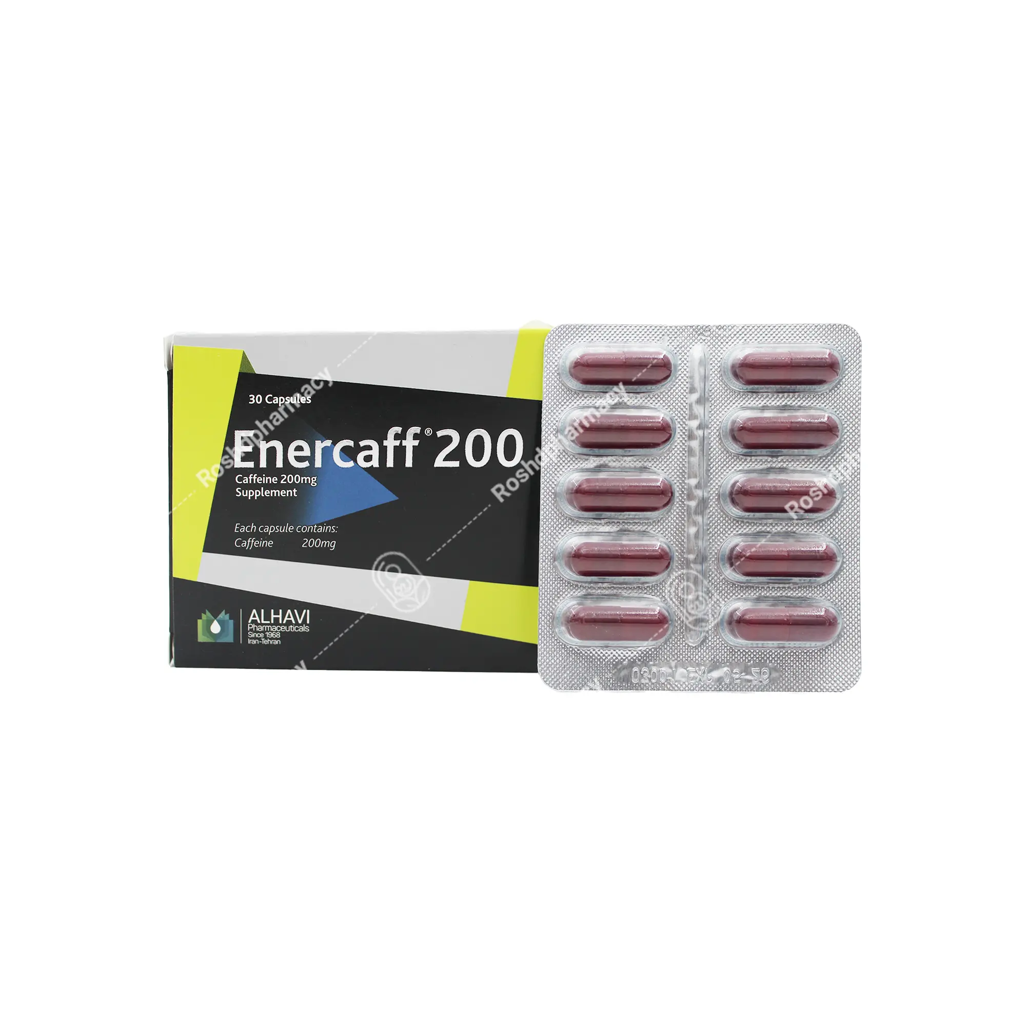 کپسول کافئین انرکاف