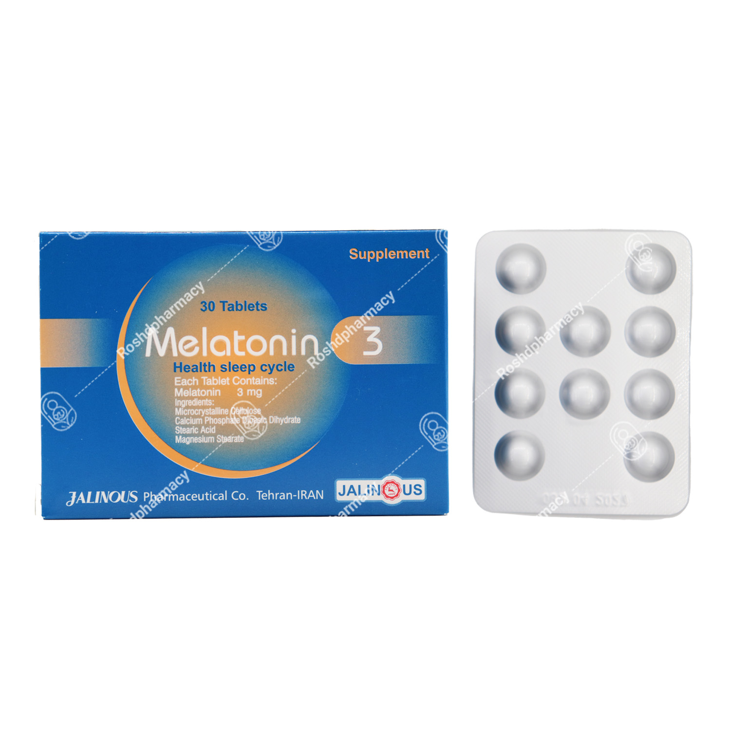 ملاتونین 3 میلی گرمی جالینوس