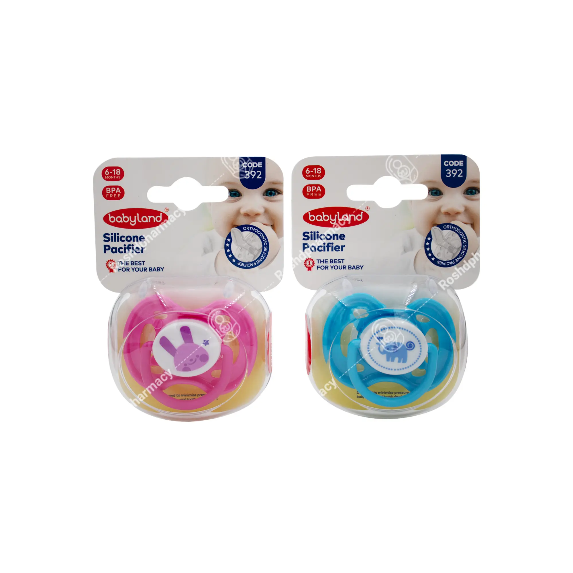 پستانک کودک ارتودنسی کد ۳۹۲ بیبی لند