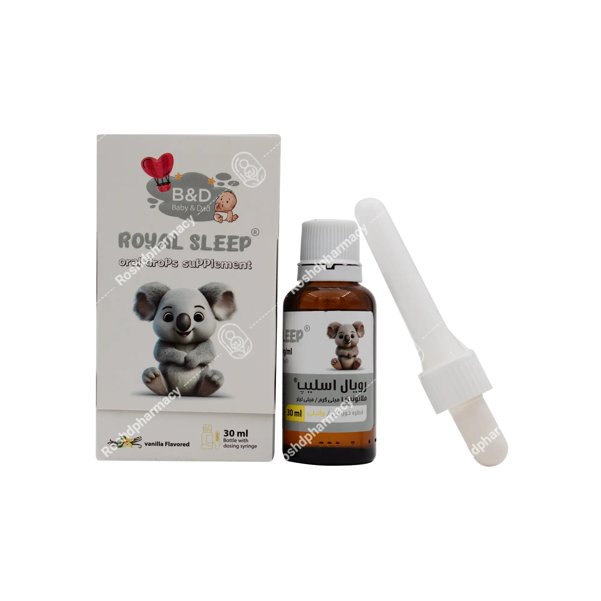 قطره خوراکی ملاتونین رویال اسلیپ وانا