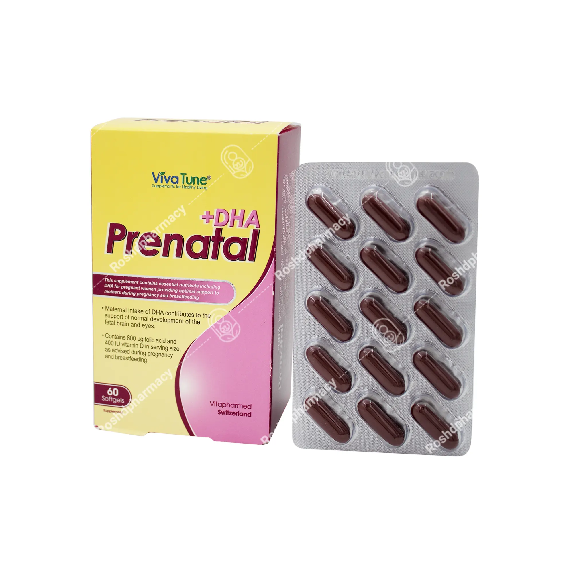 کپسول پریناتال پلاس دی اچ ای