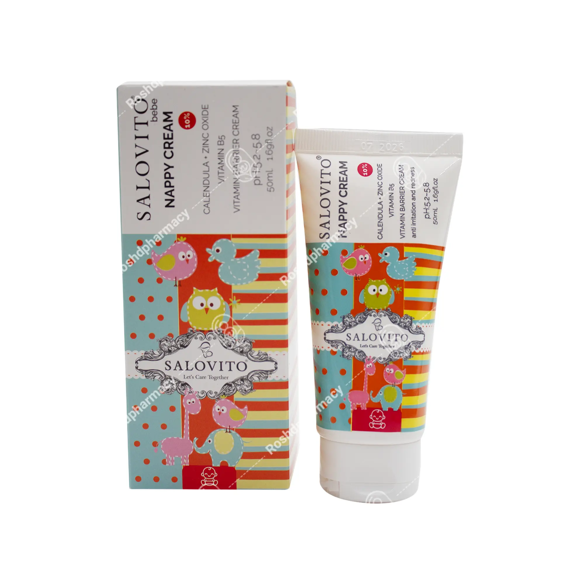 کرم پای زینک اکساید 10 درصد سالویتو