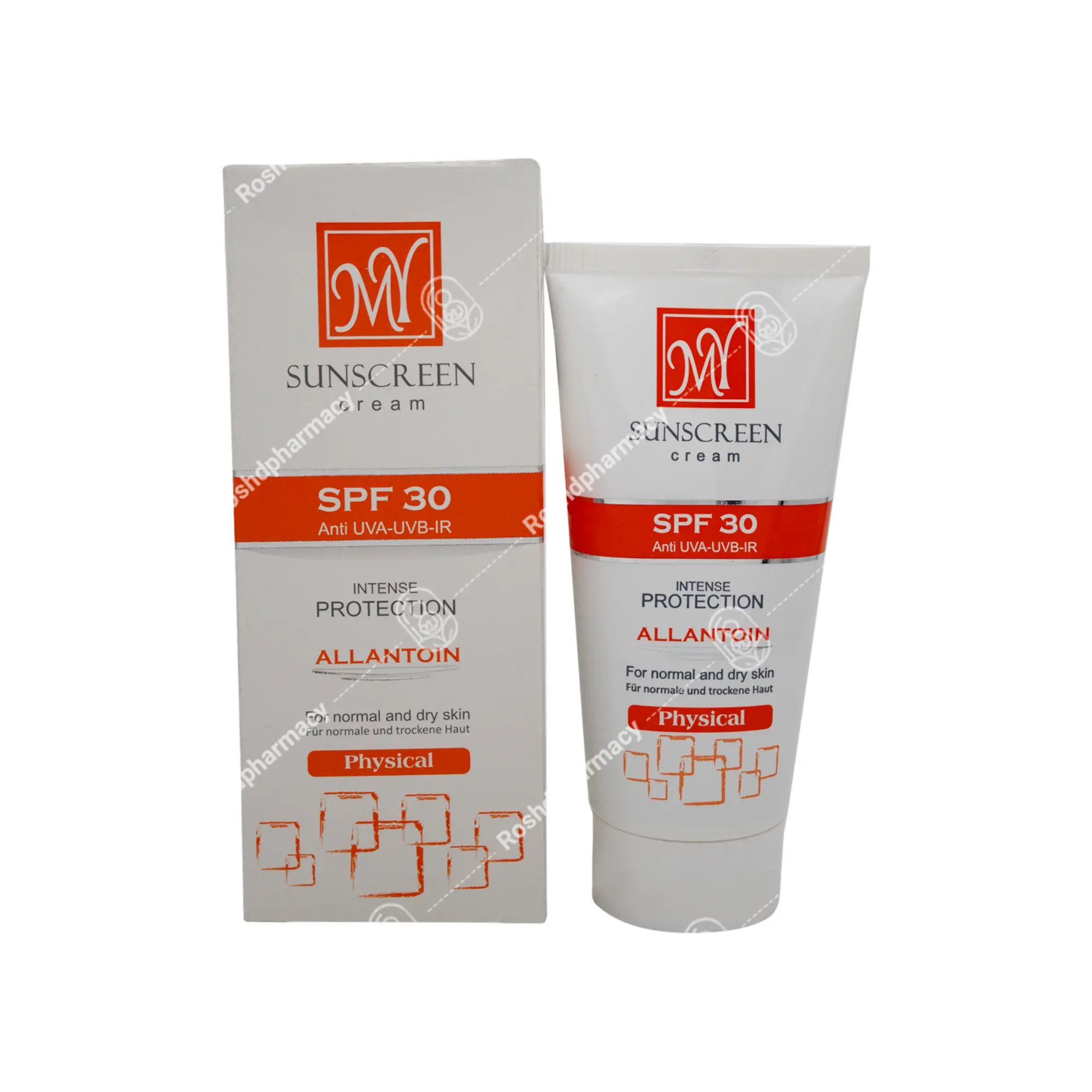 کرم ضد آفتاب فیزیکال SPF۳۰