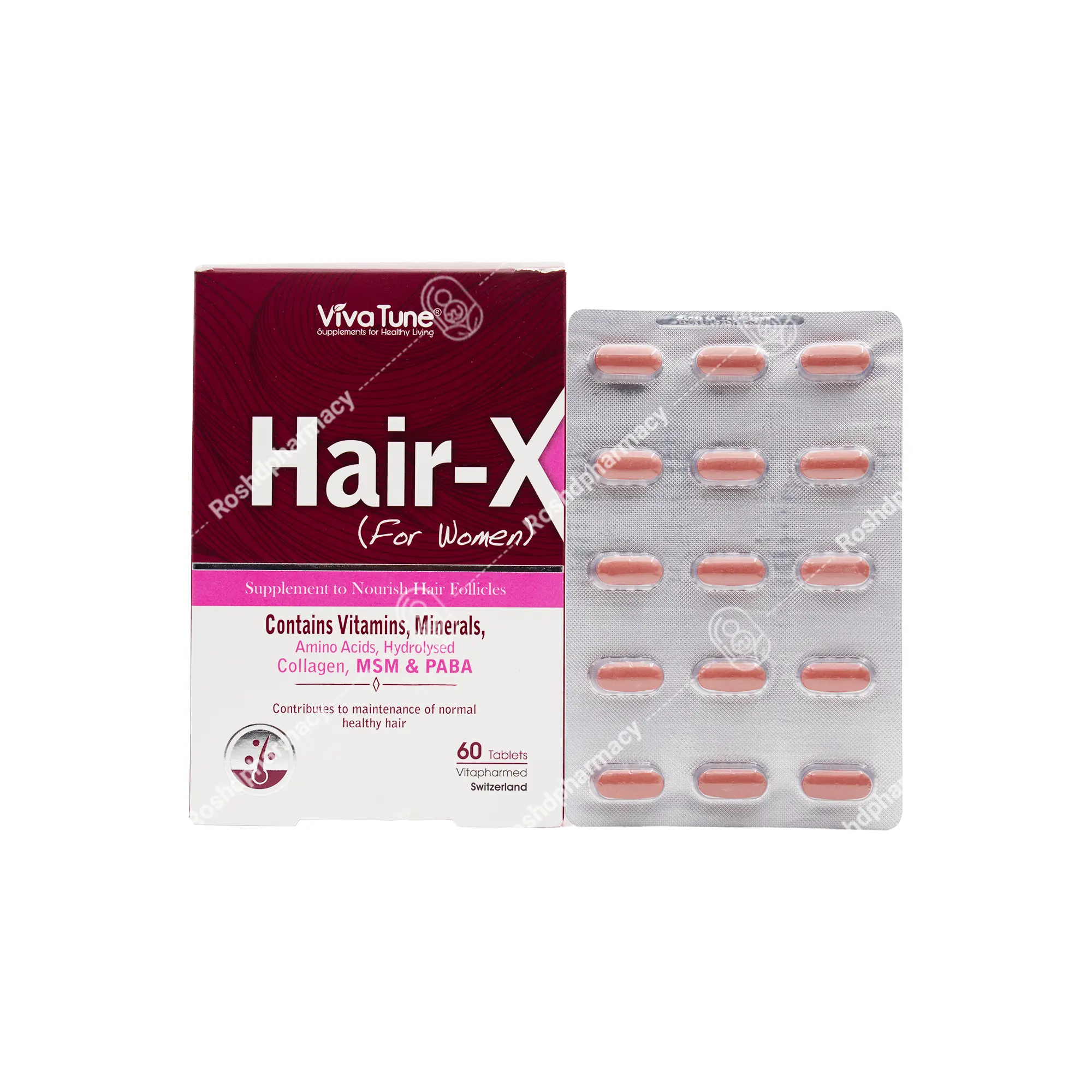 قرص هیر ایکس بانوان ویواتیون