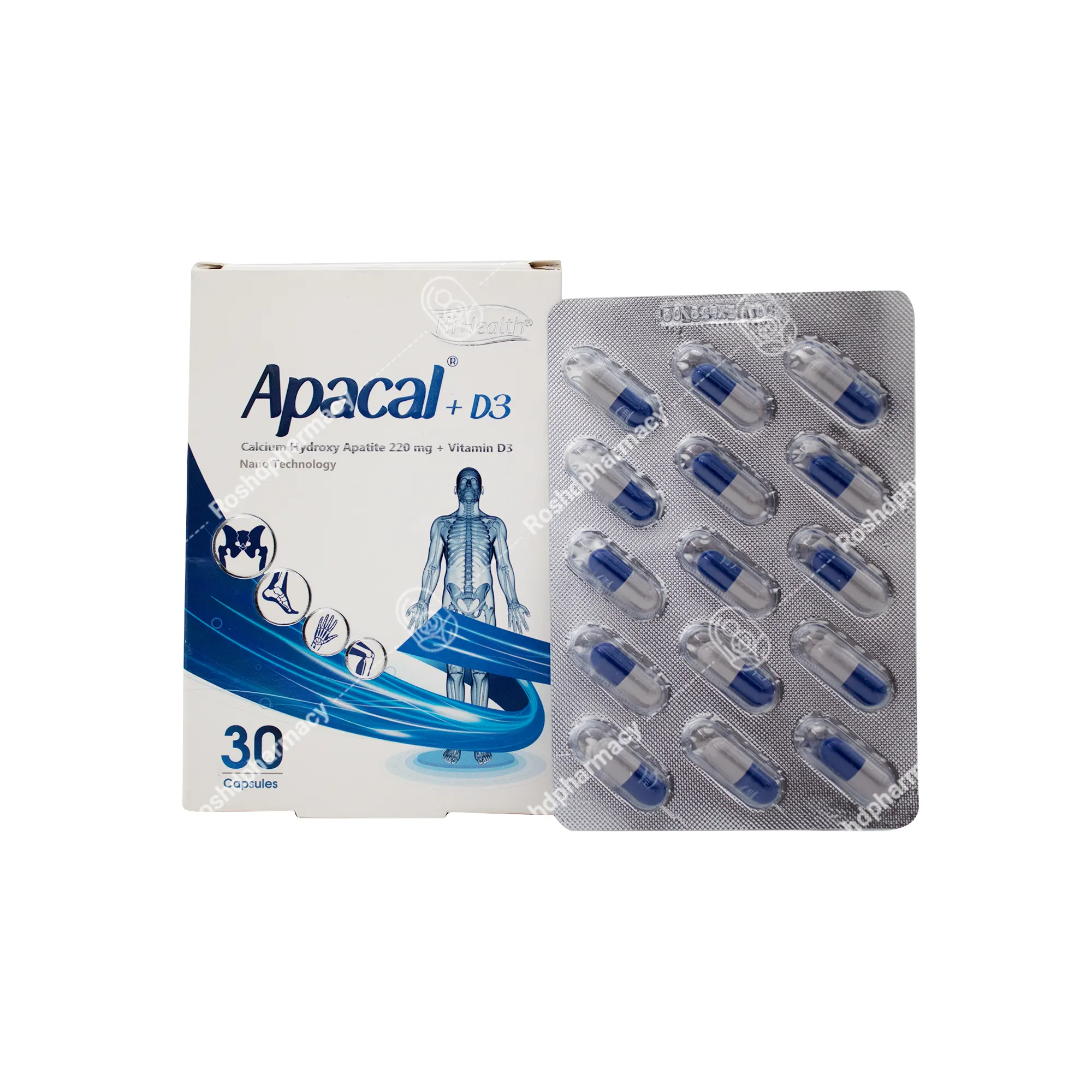 کپسول آپاکل و ویتامین د3