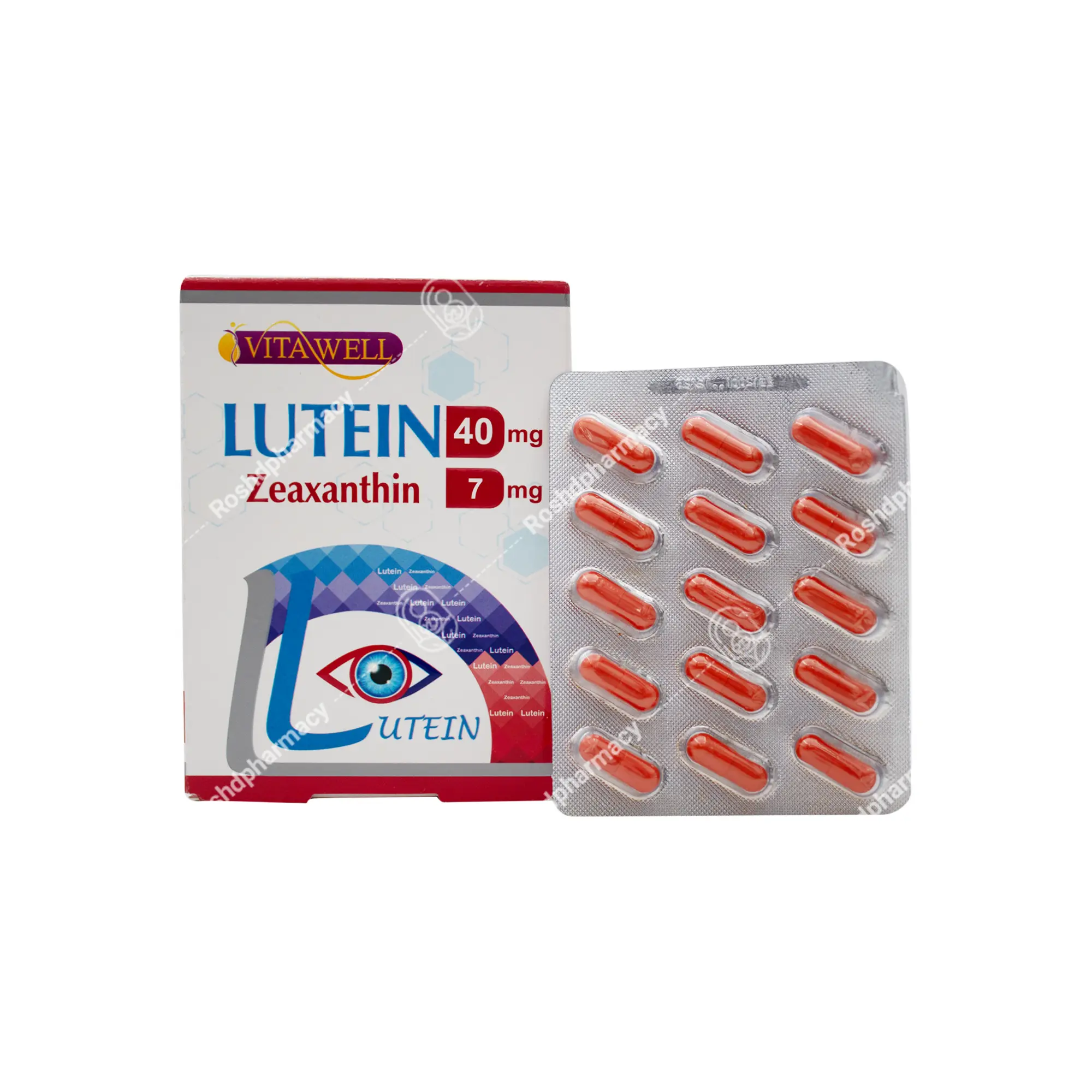 کپسول ویتاول لوتئین 40 میلی گرم