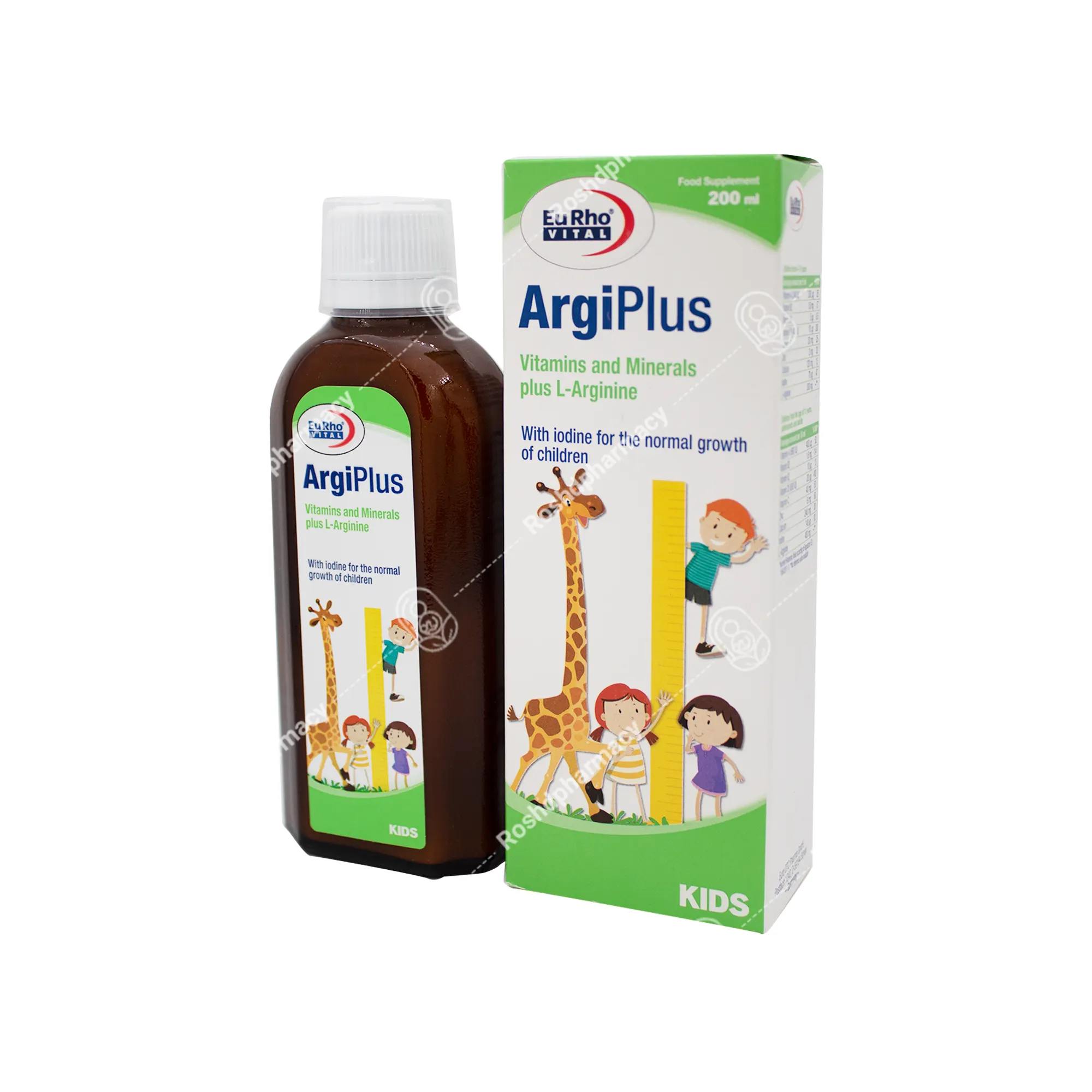 شربت آرژی پلاس یوروویتال