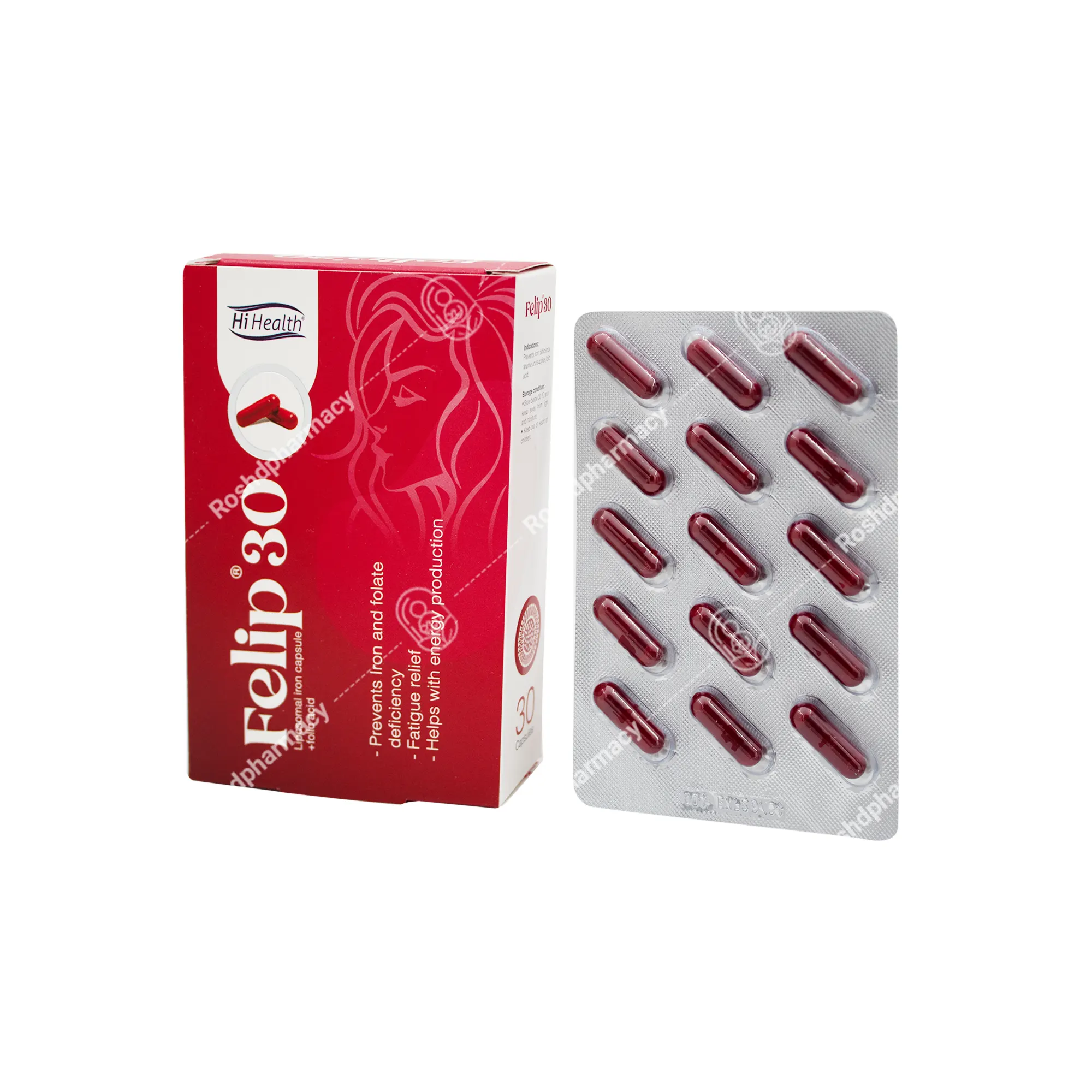 کپسول فلیپ 30 های هلث