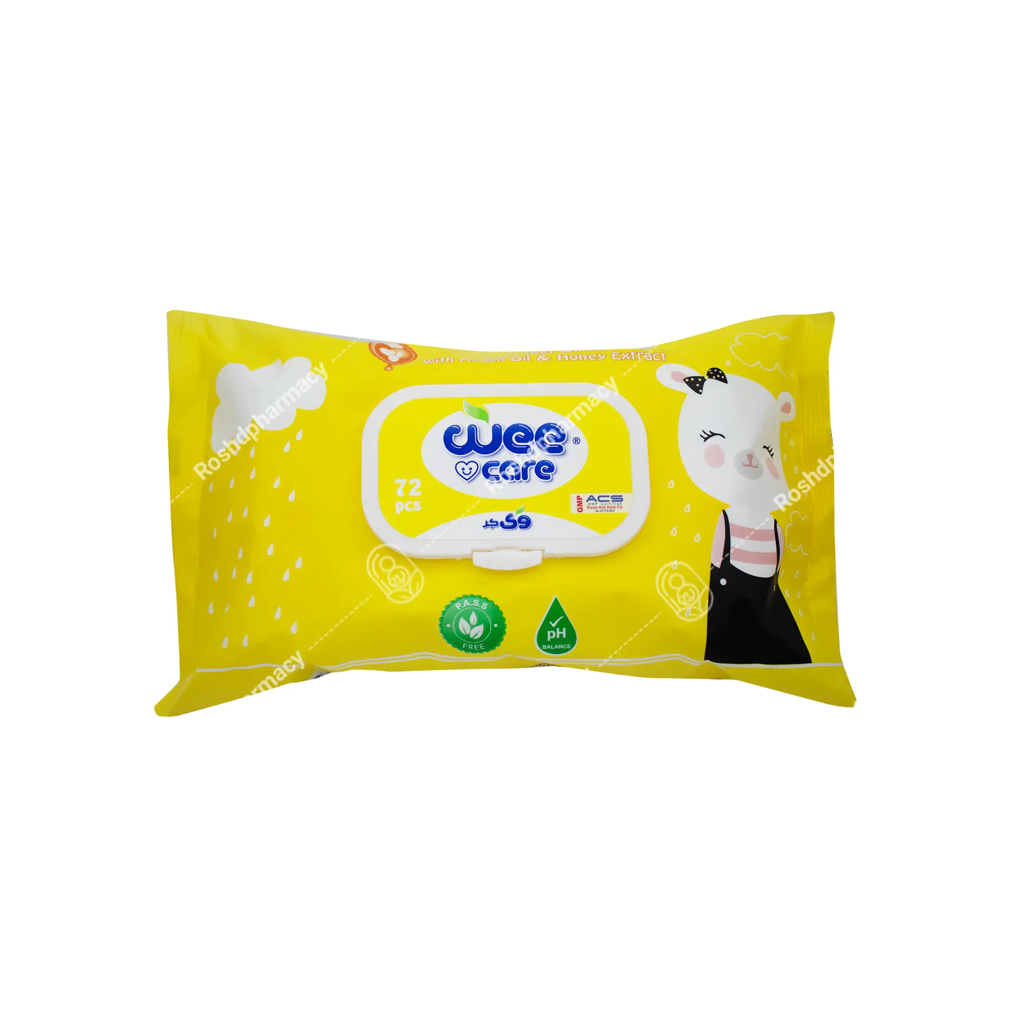 دستمال مرطوب کودک وی کر حاوی روغن آرگان