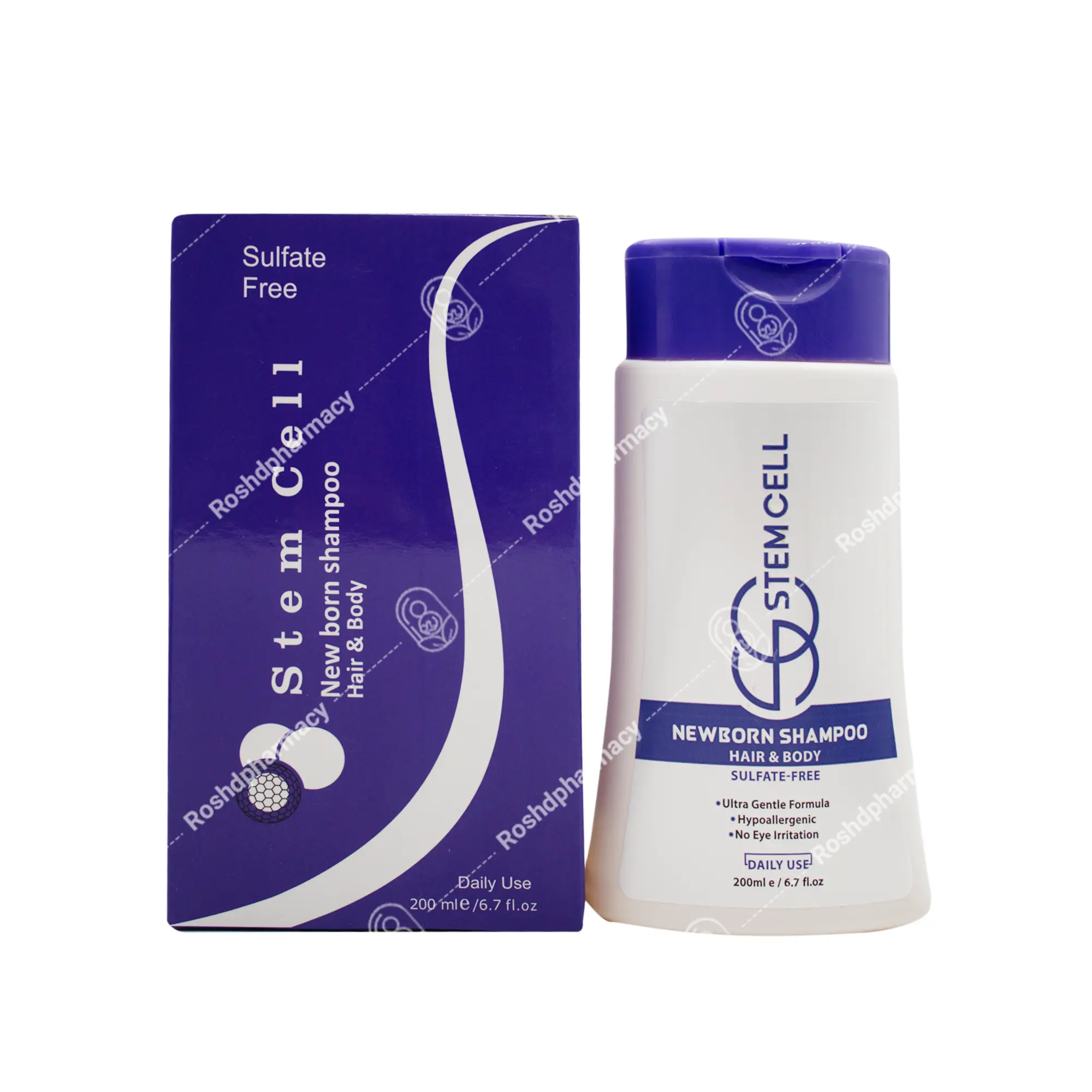 شامپو سر و بدن کودک استم سل