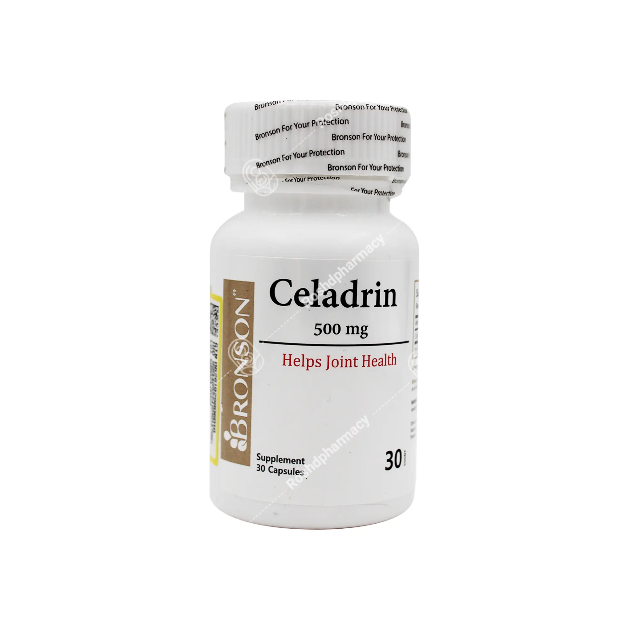 کپسول سلادرین برونسون 500 میلی‌گرم (30 عددی)