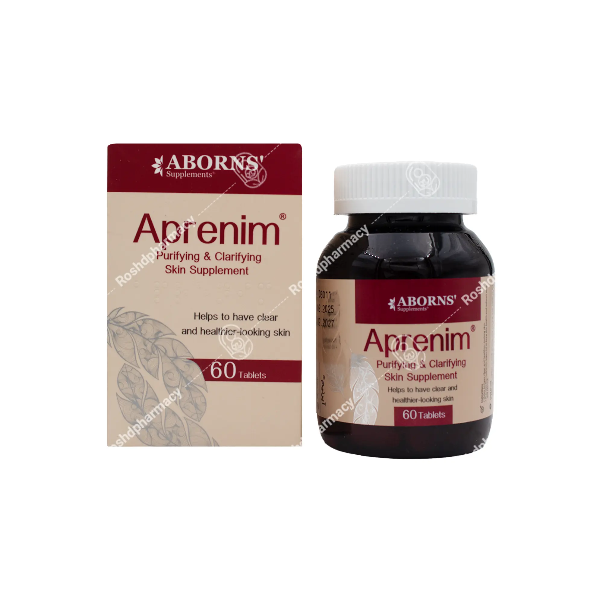 قرص آپرنیم ابورنز 60 عدد
