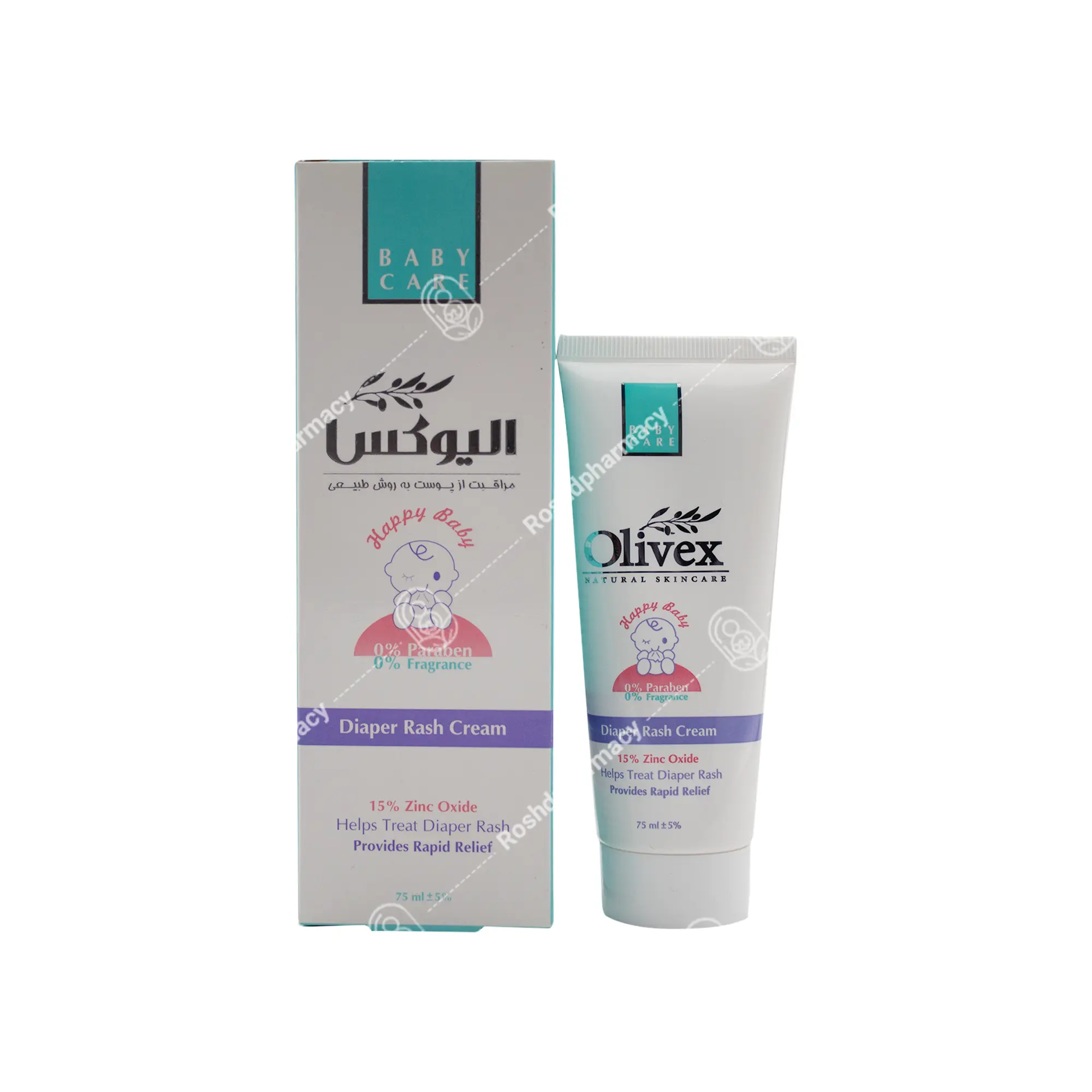 کرم محافظ پای کودک الیوکس ضد التهاب و تسکین‌دهنده 75ml