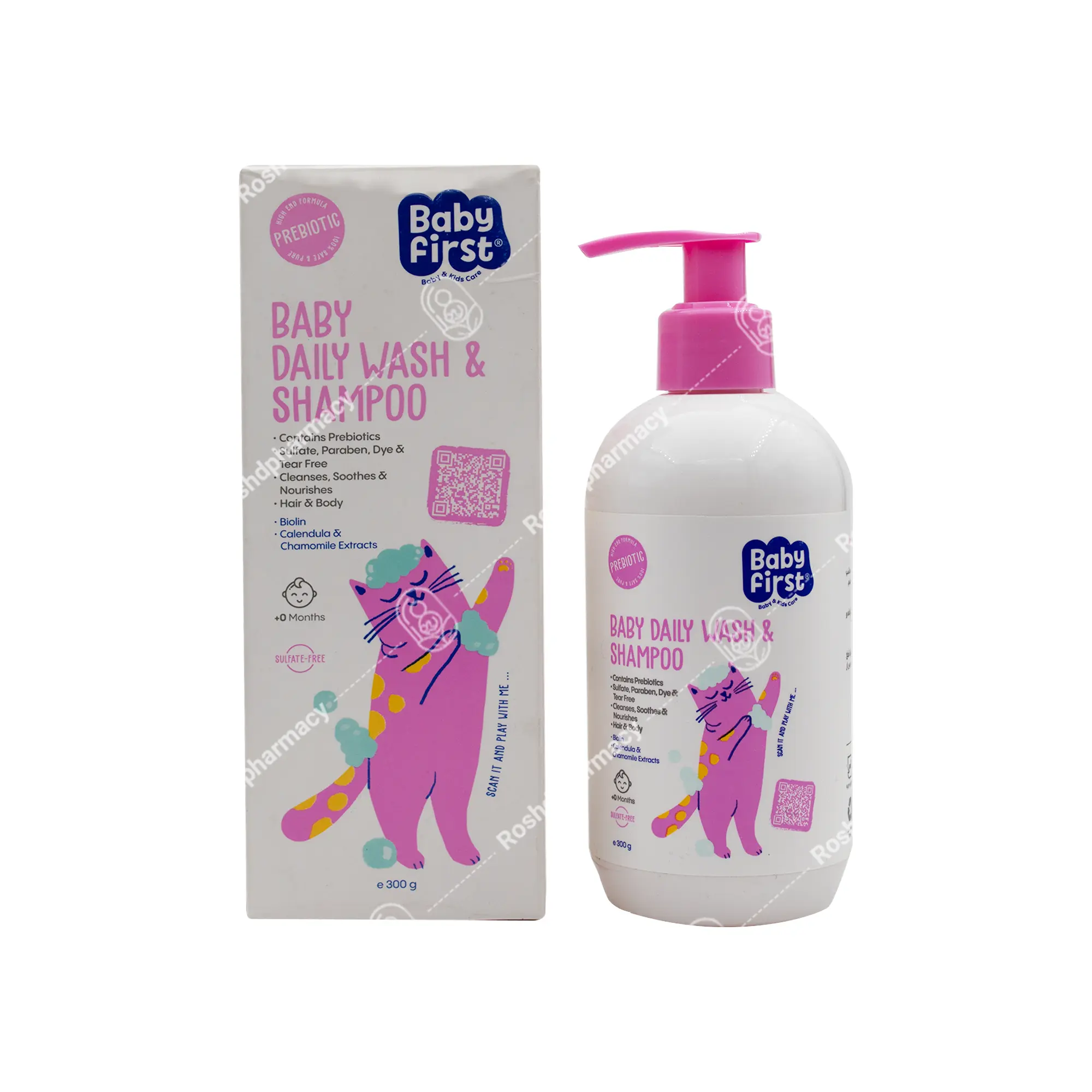 شامپو سر و بدن نوزادان بیبی فرست