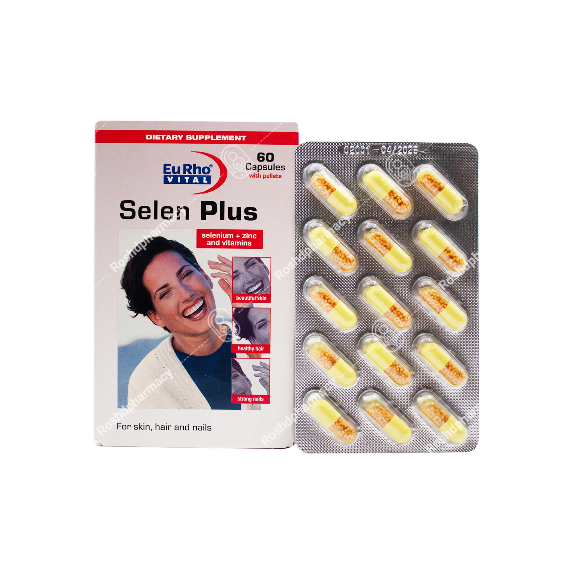 کپسول سلن پلاس 60 عددی یوروویتال