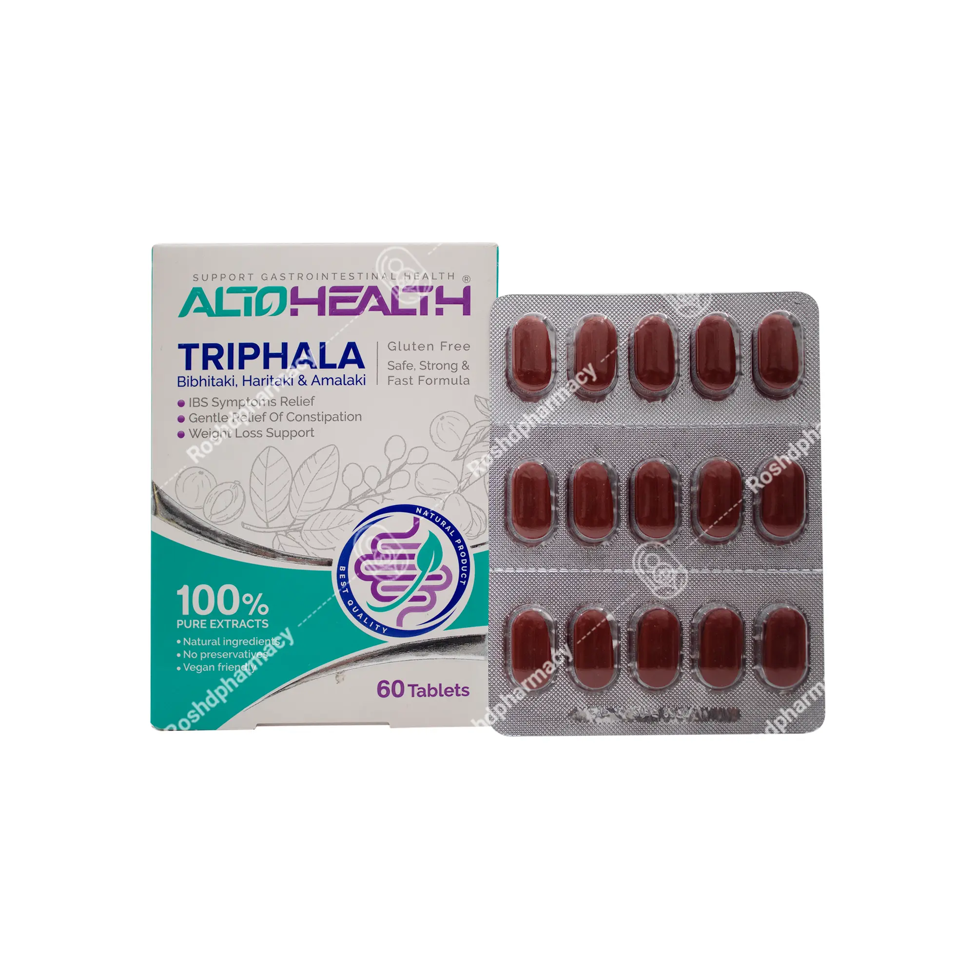 قرص آلتوهلث تریفالا فاران شیمی