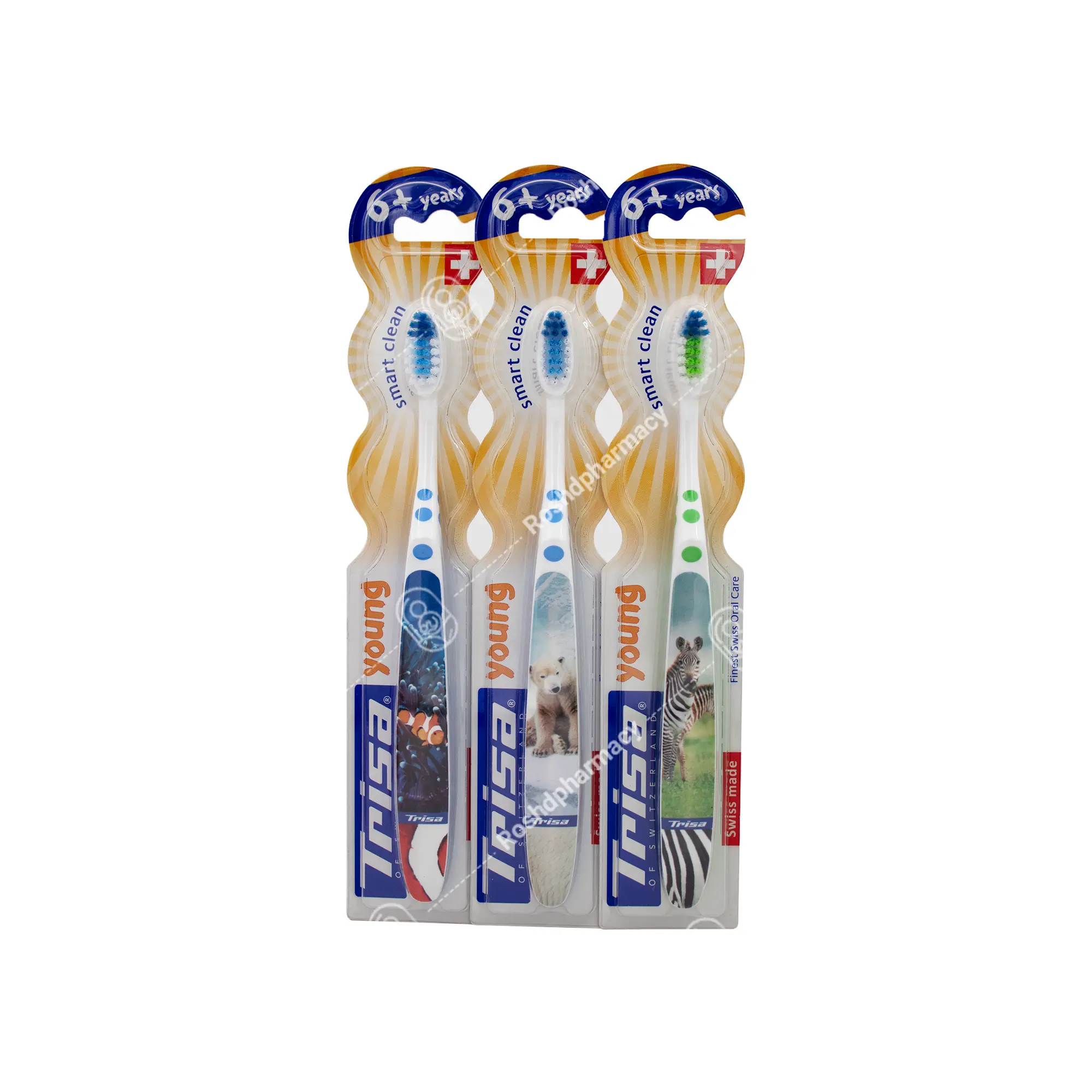 مسواک کودک تریزا مدل Smart Clean برای کودکان 6 سال به بالا